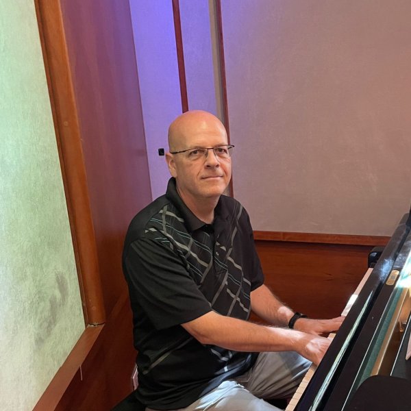 Luciano Lombardi Playing Piano